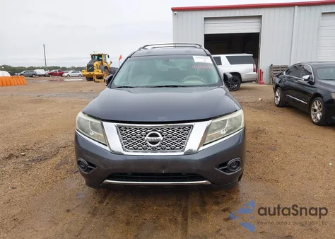 2014 Nissan Pathfinder Sv из США, поврежденный, VIN 5N1AR2MNXEC656882
